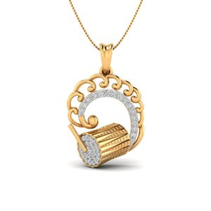 Glorious Dhol Tasha pendant