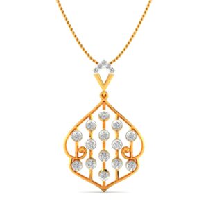Dazzling Abacus diamond pendant