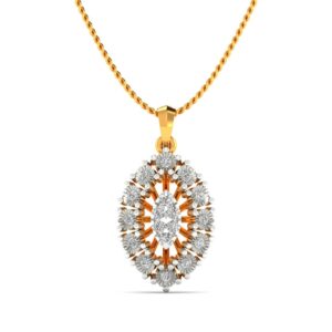 Eternal Iris diamond pendant