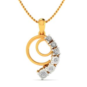 Nine is Fine sparkling pendant