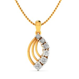 Clara elegant diamond pendant