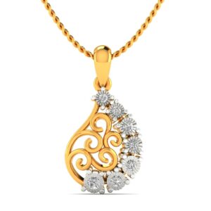 Everly sparkling diamond pendant