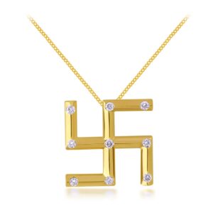 Swasti Diamond Pendant